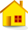 Yellow House Clip Art